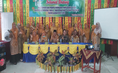 MIN 2 Pasaman selenggarakan Workshop Penyusunan KOSP